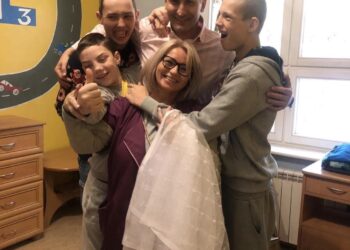 Niespodzianka dla chłopców z DPS-u