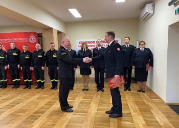 Ślubowanie nowych funkcjonariuszy