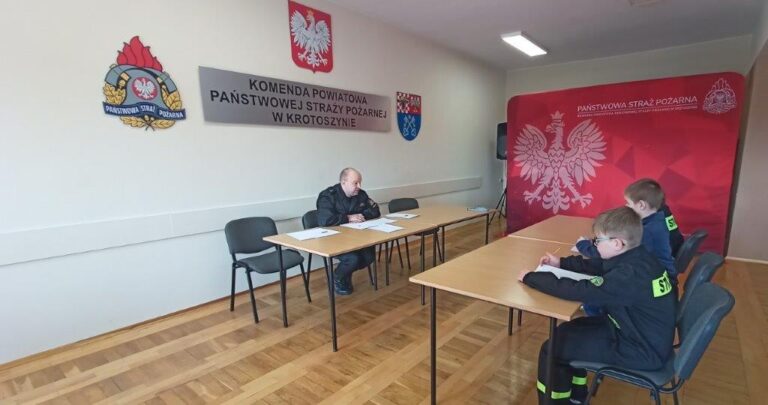 Młodzież zapobiega pożarom!