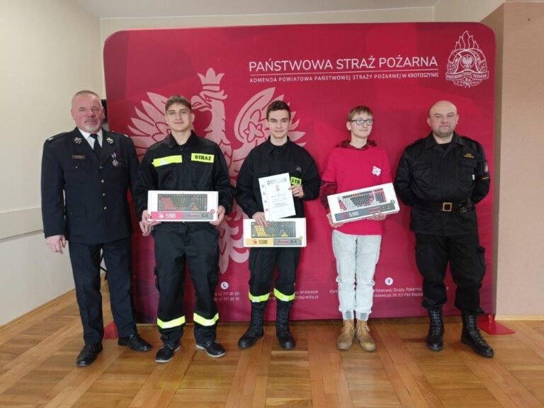 Młodzież zapobiega pożarom!