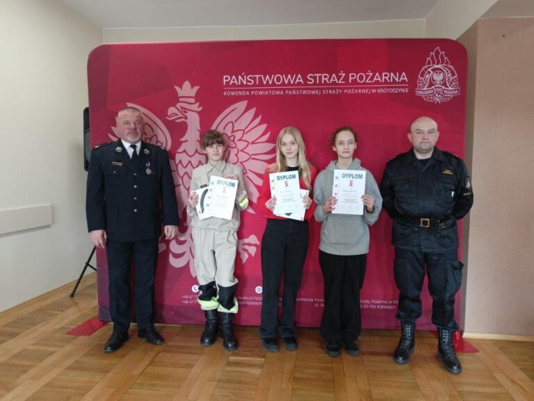 Młodzież zapobiega pożarom!