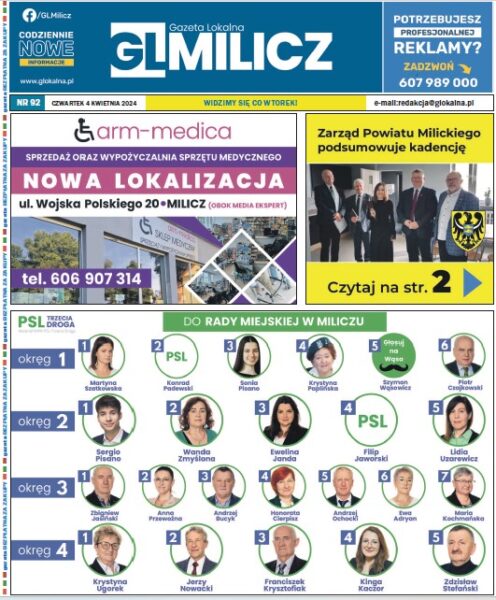Numer 92 GLM Numer 92 GLM