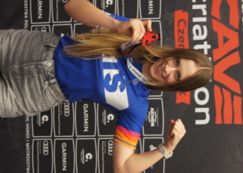 Monika Jadczak z medalem