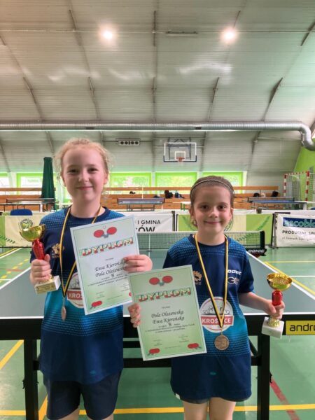 Podwójne brązy milickich tenisistek