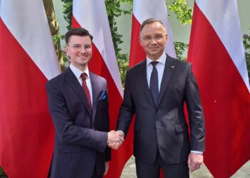 Koźmiński radny z wizytą u Prezydenta
