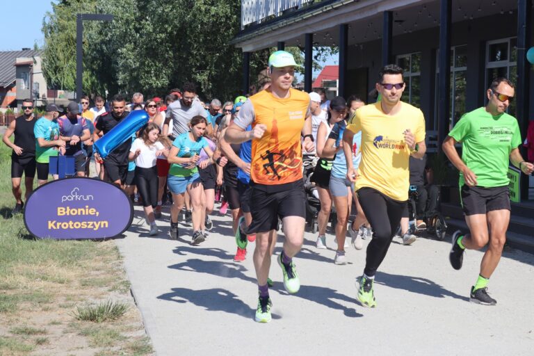 Pierwsze urodziny Parkrun Błonie