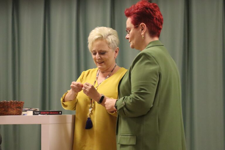 Izabella Frączyk gościła w krotoszyńskiej bibliotece