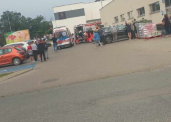 Bolesna pomyłka kierującej