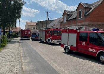 Porażony mężczyzna w Rozdrażewie