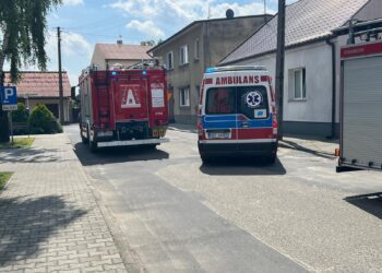 Porażony mężczyzna w Rozdrażewie