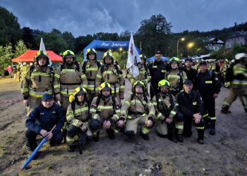 Strażacy z gminy Koźmin Wlkp. na Śnieżce