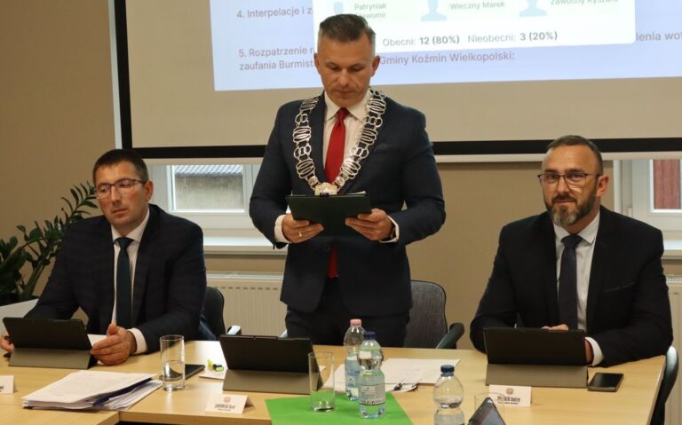 Jednogłośne absolutorium dla burmistrza