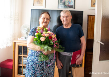 Uhonorowani na żelazne gody