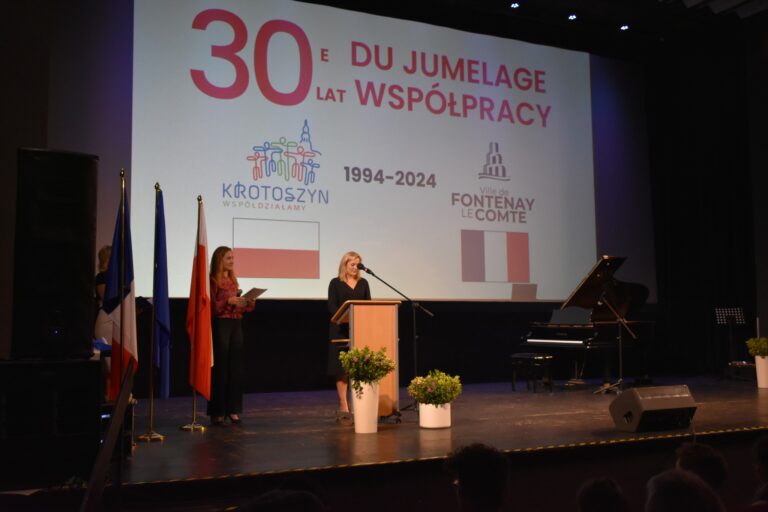 Jubileusz 30-lecia współpracy Krotoszyna oraz Fontenay-le-Comte