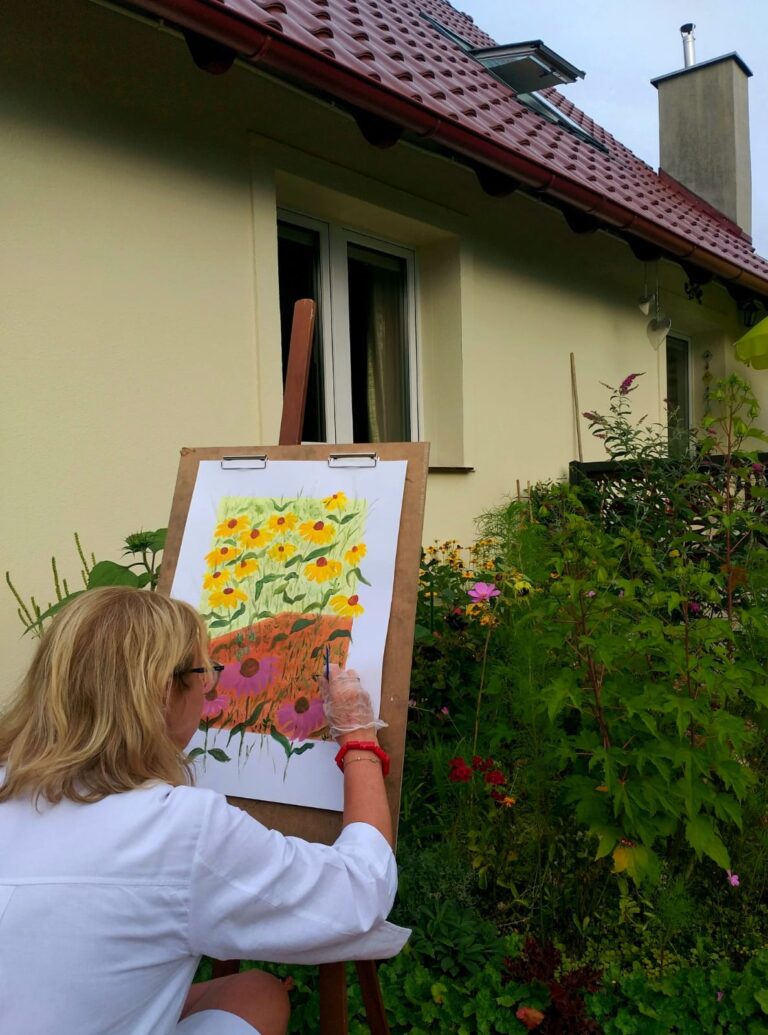 Malarska magia w ogrodach