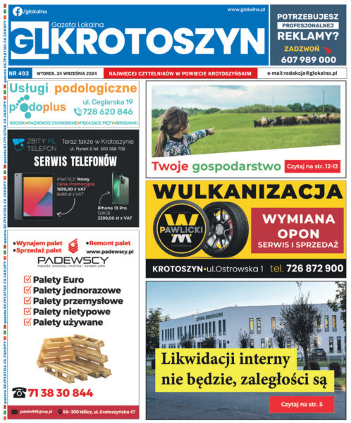 Numer 493 GLK Numer 493 GLK