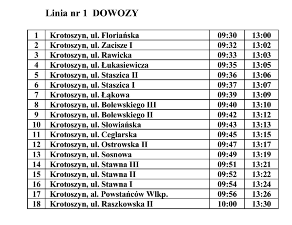 Na cmentarz zawiozą Cię za darmo!