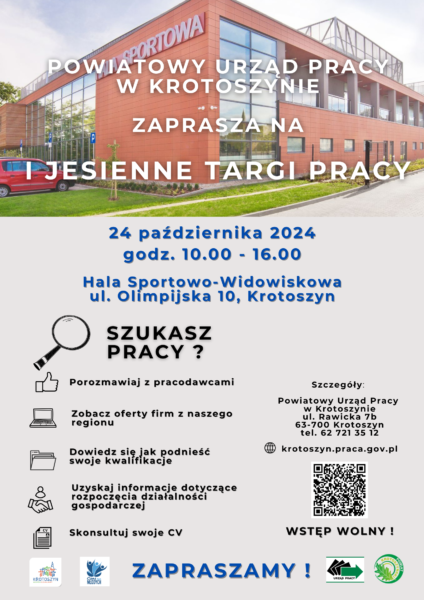 I Jesienne Targi Pracy w Krotoszynie – szansa na nowe możliwości zawodowe