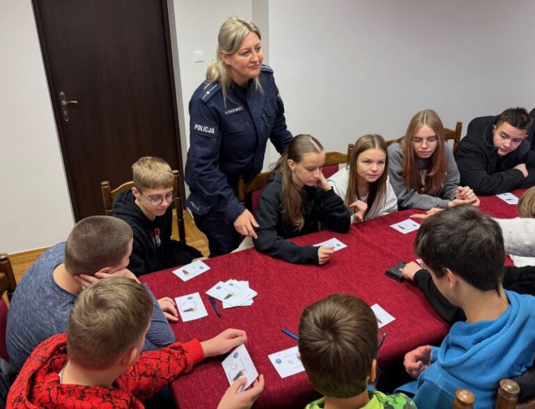 Edukacyjne spotkanie z młodzieżą