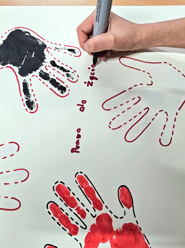 Dzień Praw Człowieka w Szkole Podstawowej w Dunkowej