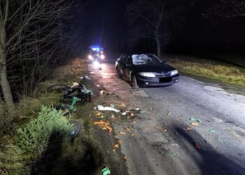 Seria wypadków w powiecie