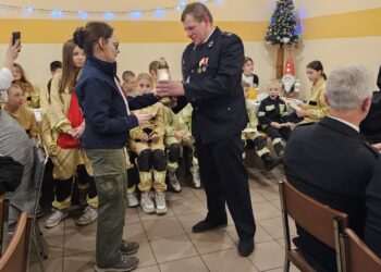 Strażackie spotkanie opłatkowe w Gałązkach