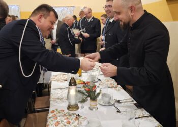 Strażackie spotkanie opłatkowe w Gałązkach