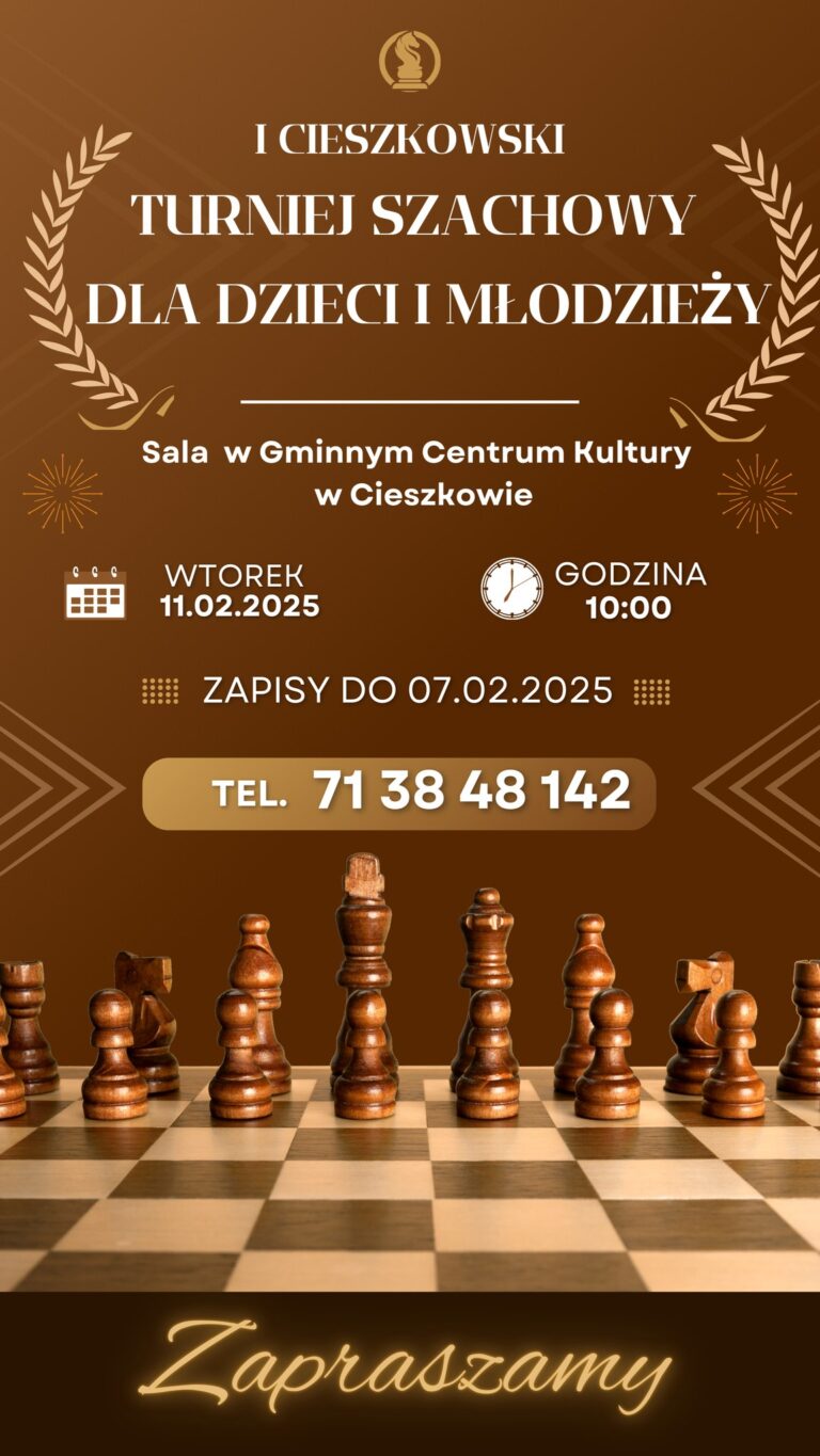 Pierwszy Cieszkowski Turniej Szachowy