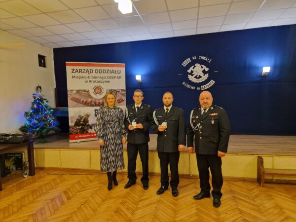 Spotkanie noworoczne ze strażakami w Gorzupi
