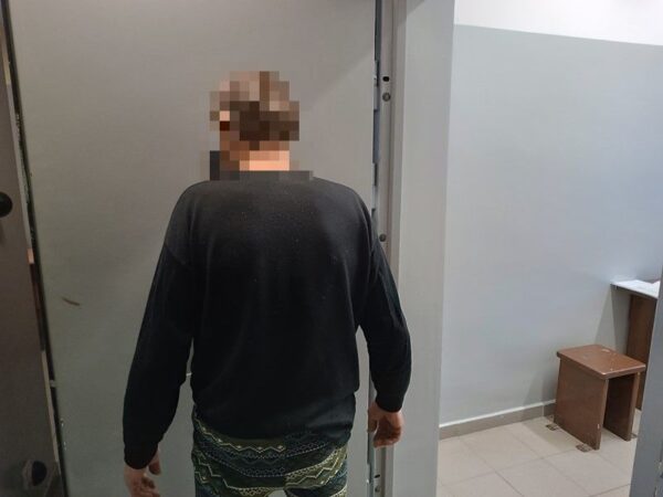 Miliccy policjanci zatrzymali poszukiwanego mężczyznę