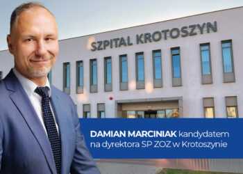 Damian Marciniak kandydatem na dyrektora SP ZOZ w Krotoszynie
