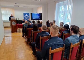 Roczna odprawa milickiej policji