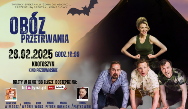 Obóz przetrwania – spektakl komediowy