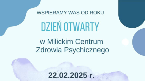 Milickie Centrum Zdrowia Psychicznego zaprasza na dzień otwarty