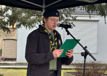 Hołd dla Żołnierzy Wyklętych na milickim skwerze