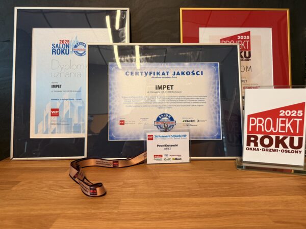 Grupa IMPET wyróżniona w prestiżowych konkursach!