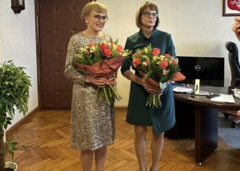 Pożegnanie wieloletnich pracownic