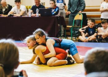 Miliccy zapaśnicy na podium