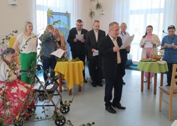 Wielkanocne spotkanie w DPS Krośnice