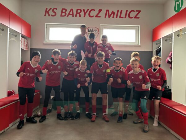 Hat-trick kapitana UKS SP Milicz