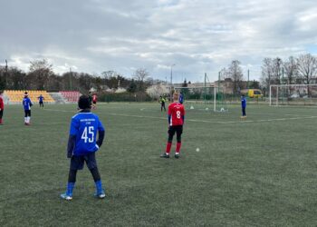 Hat-trick kapitana UKS SP Milicz