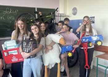 Dzień bez plecaka – kreatywność uczniów zaskoczyła wszystkich!