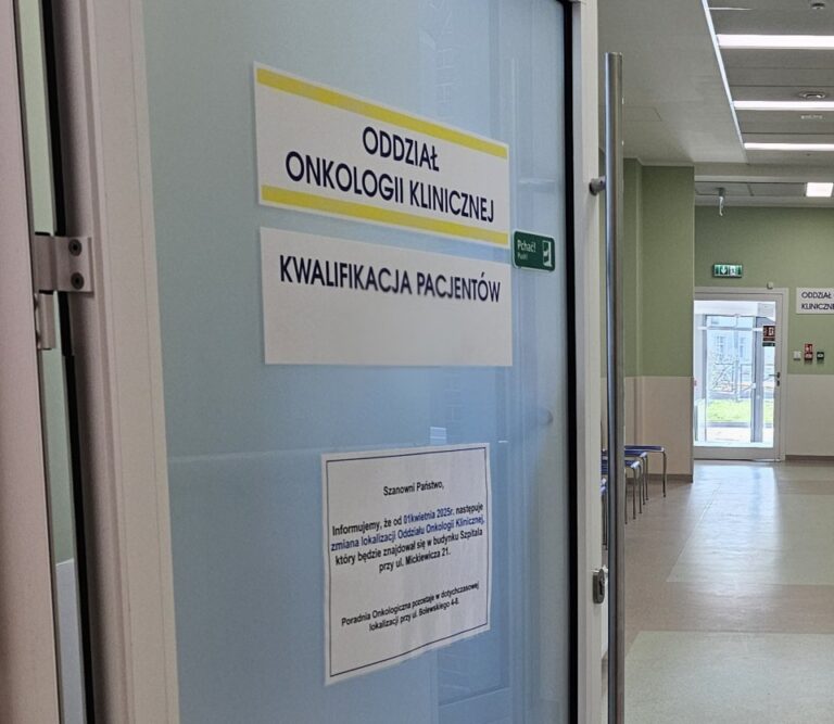 Onkologia w nowym miejscu