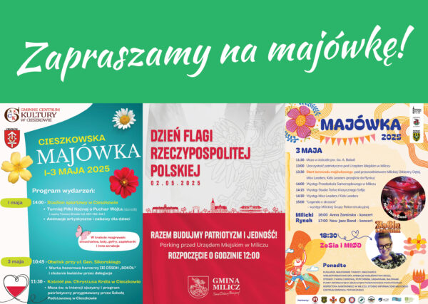 Majówka przed nami…