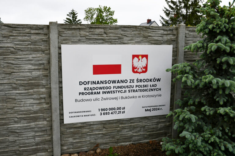 Mieszkańcy zyskali nowoczesną infrastrukturę