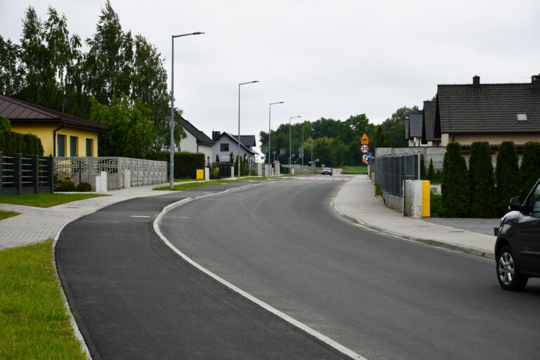Mieszkańcy zyskali nowoczesną infrastrukturę