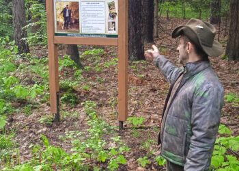 Leśna lekcja w terenie