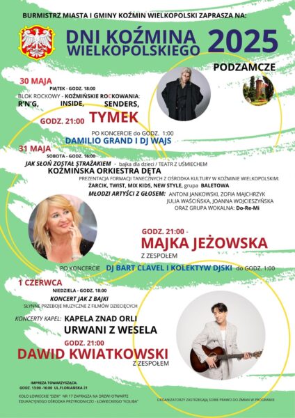 Dni Koźmina Wielkopolskiego pełne gwiazd i atrakcji!
