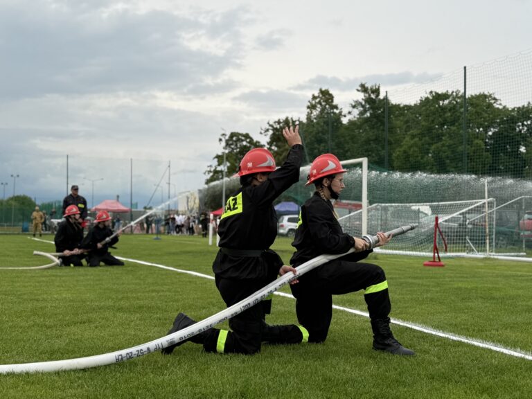 Rywalizacja OSP w Zdunach