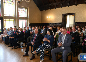 Uroczysta sesja rady miejskiej